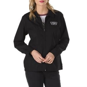 VANS skater girl zip up black jacket